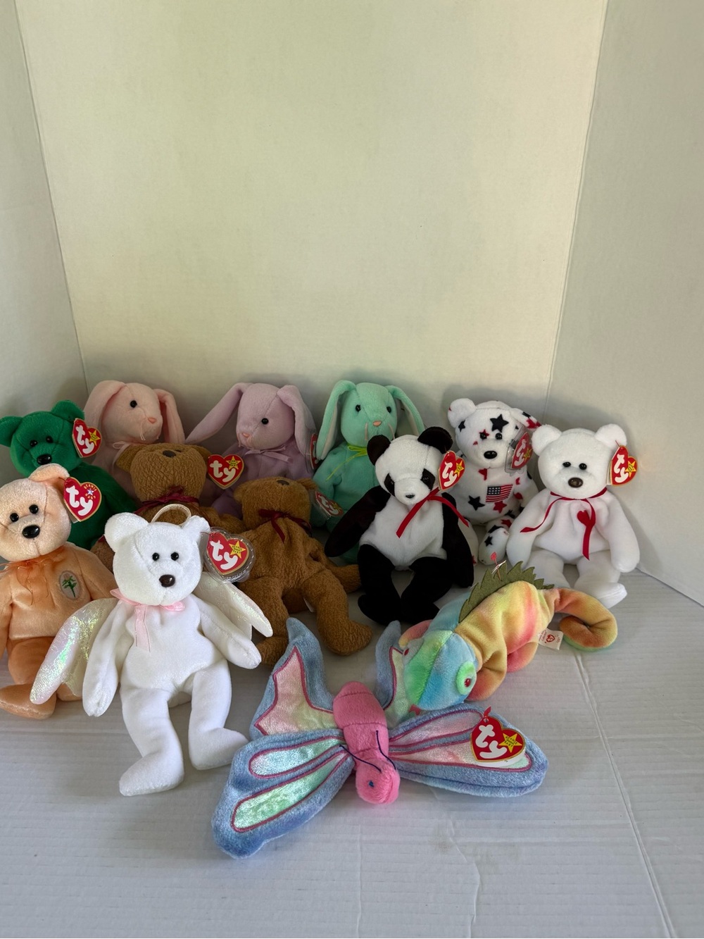 Ty Beanie Buddies Plush Bear and Animal Collection - Multicolor